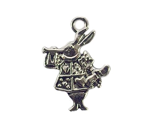 INNSPIRO Nice Charms Metall-Anhänger, Hase, Poker, 8 x 18 mm, 25 Stück, 17x21mm., Metall, Kein Edelstein von INNSPIRO