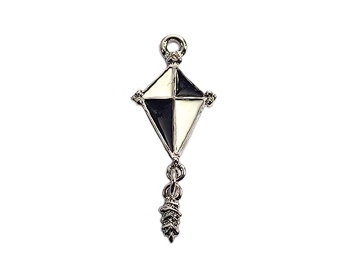 INNSPIRO Nice Charms Metall-Anhänger mit Drachen, Schwarz und Weiß, 11 x 27 mm, 25 Stück., 20x13mm., Metall, Kein Edelstein INNSPIRO Nice Charms Metall-Anhänger mit Drachen, Schwarz und Weiß, 11 x 27 mm, 25 Stück., 20x13mm., Metall, Kein Edelstein von INNSPIRO