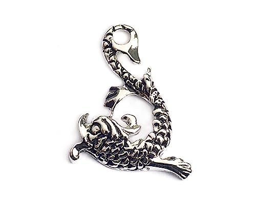 INNSPIRO Nice Charms Orientalischer Fisch-Anhänger aus Metall, 13 x 17 mm, 25 Stück, 20x18mm., Metall, Kein Edelstein von INNSPIRO