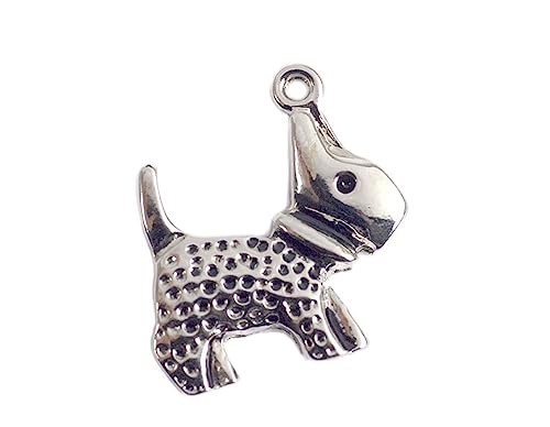 INNSPIRO Nice Charms Welpenanhänger aus Metall, 21 x 22 mm, 25 Stück, 10x11mm., Metall, Kein Edelstein INNSPIRO Nice Charms Welpenanhänger aus Metall, 21 x 22 mm, 25 Stück, 10x11mm., Metall, Kein Edelstein von INNSPIRO