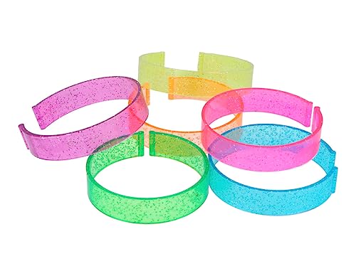 INNSPIRO Geometrische Figuren aus Kunststoff, Glitzer-Mischung aus Formen und Maßen 6 bis 12 mm, ca. 230 g. von INNSPIRO