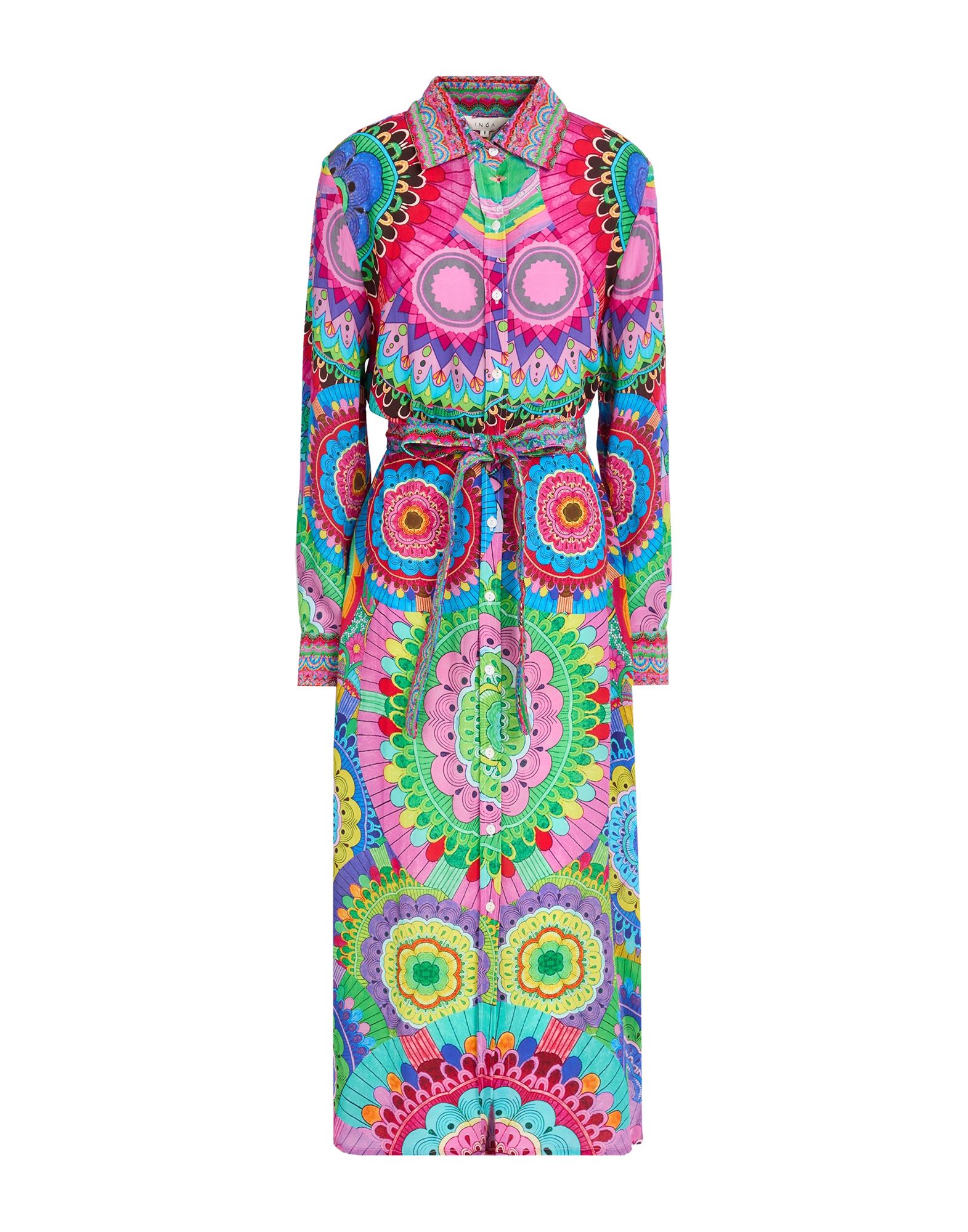 INÓA Maxi-kleid Damen Fuchsia INÓA Maxi-kleid Damen Fuchsia von INÓA