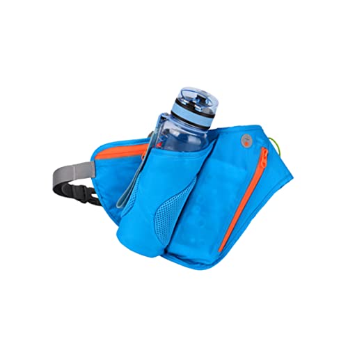INOOMP 1Stk Gürteltasche Sport schlüsselaufbewahrung schlüsselaufbewahrumg Reisetasche outdoorrucksäcke Umhängetasche für Damen Handytasche tragbare Hüfttasche laufende Hüfttasche Blue von INOOMP