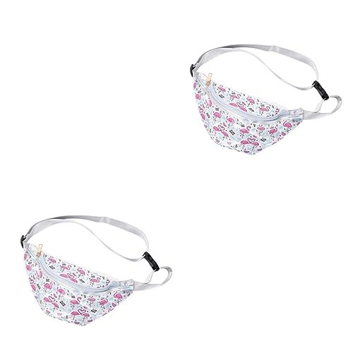 INOOMP Geldbörse 2 Transparente Geldbörsen Für Damen Laufgürtel Für Damen Lauftasche Gürtel Für Damen Hüfttasche Schmaler Laufgürtel Taille Jogging-Tasche Gürteltaschen Brusttasche von INOOMP