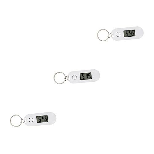 INOOMP 3stücke Schlüsselanhänger Uhr Für Studenten Kreative Digitale Taschenuhr Bunten Farben Leicht Und Leise Für Schulgebrauch von INOOMP