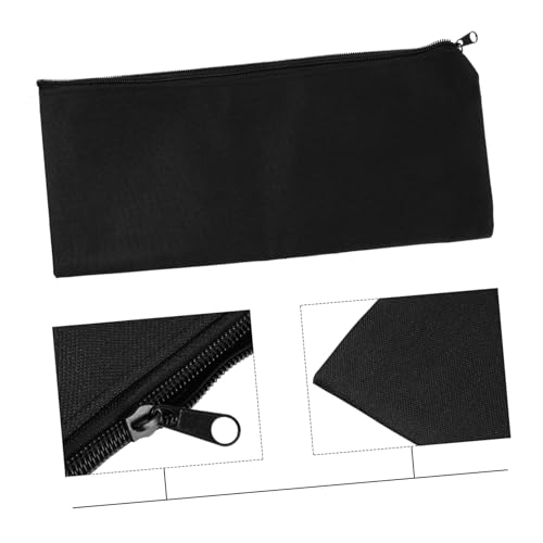 INOOMP 4 STÜCKE Teiliges Grillbesteck Aufbewahrungsset aus Robustem Canvas Multifunktionale Tasche für BBQ Tools und Besteck Große Kapazität Reißfest und Langlebig für Grillfreunde und von INOOMP