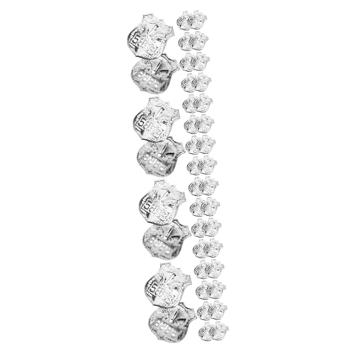 INOOMP 4 Sätze Mit Kapitänsabzeichen -rollenspiel-requisite Detektivabzeichen Lebensechtes Mini- Silber Plastik 10 Stück * 4 von INOOMP