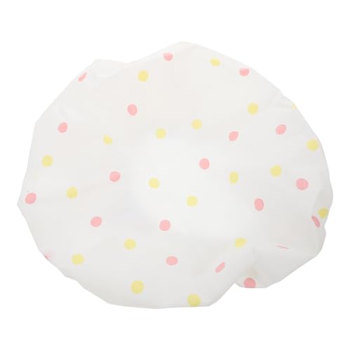 INOOMP Duschhaube Mit Gummiband Aus Wiederverwendbare Badehaube Wasserdichter Badehut Für Junge Mädchen Und Erwachsene Elastische Beauty-junge Mädchen-duschhaube von INOOMP