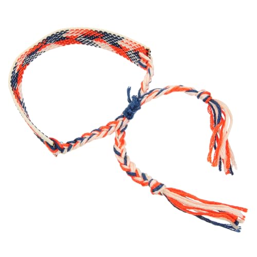 INOOMP Gewebtes Freundschaftsarmband Boho Stil Armband Für Frauen Verstellbares Handgelenkarmband Dekoratives Damenaccessoire Kompaktes Armband Zum Tragen von INOOMP