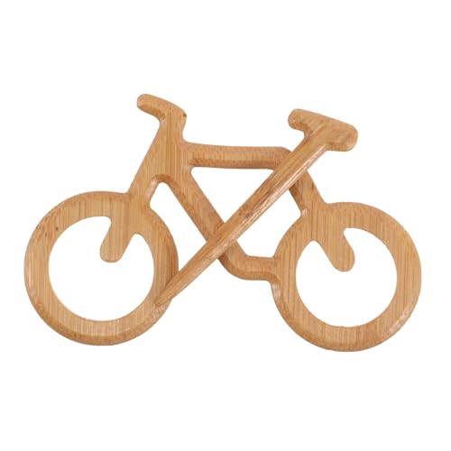 INOOMP Kreative Fahrradbrosche Aus Holz Einzigartiger Kleidungsschmuck Für Radfahrer Ästhetische Anstecknadel Für Kleidung Hüte Taschen Modisches Accessoire Für von INOOMP