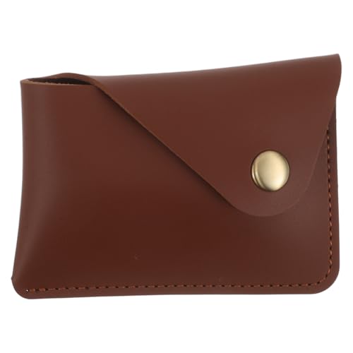 INOOMP Pu Mini Geldbörse Mit Münzfach Schlanker Kartenhalter Für Kreditkarten Und Bargeld Kompakt Und Tragbar Für Herren Und Damen von INOOMP