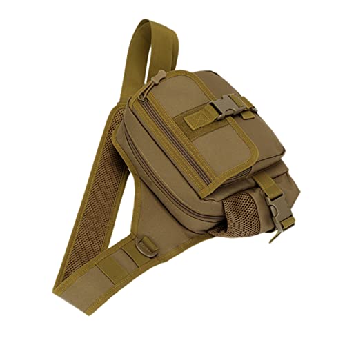 INOOMP Multifunktionale Outdoor Sling Bag Herren Verstellbar Leicht Strapazierfähig Praktische Umhängetasche für Wandern Camping von INOOMP