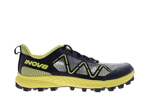 INOV8 Herren Mudtalon Speed - Traillaufschuhe, Schwarz/Gelb, 10.5 Wide von INOV8
