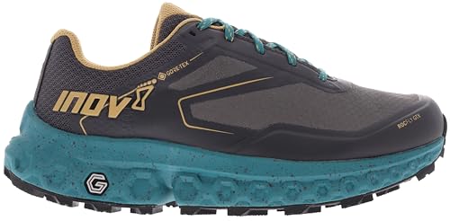 inov-8 Inov8 RocFly G 350 Gore-TEX Damen Wanderschuhe - AW23, Schiefer Blaugrün Sand, 40.5 EU von INOV8