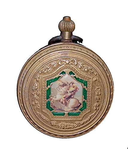 Doppelt offene mechanische Taschenuhr kann C15 Stil Normal Figuren Ornamente Geschenke Kunsthandwerk Chinesische Antiquitäten/247 von INPETS