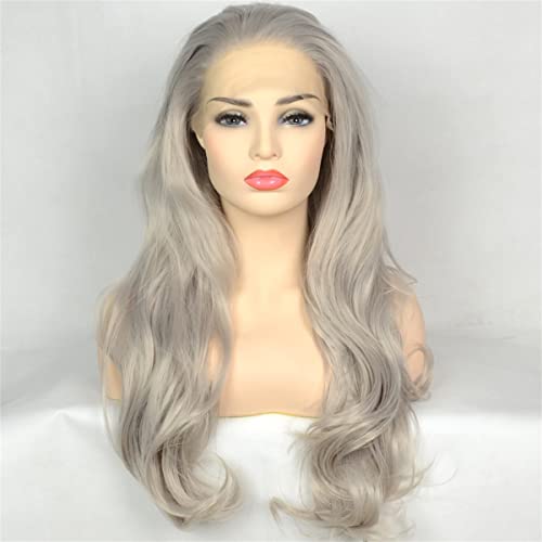 Lace Front Wigs for Women 13X4 Long Straight Blonde Wigs Natural Hairline Pre Plucked 150% Density Fiber Hair Heat Resistant Synthetic Wigs Daily Use Cospaly Party,18 inch von INPETS