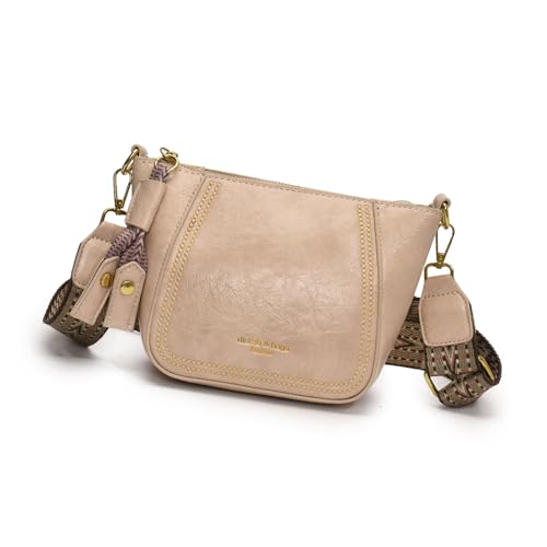 INSEOWI Damen PU Leder Umhängetasche Stilvoller Crossbody Geldbörse Mode Eimer Taschen Mit Reichlich Stauraum Stilvolle Damenhandtasche von INSEOWI