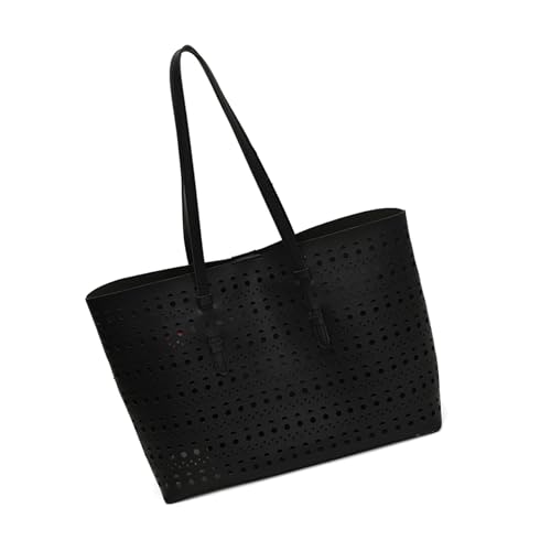 INSEOWI Leichte Hohle PU Umhängetasche Für Profis Geräumige Arbeitspendler Mit Mehreren Taschen Und Tränenresistenten Atmungsaktiv von INSEOWI