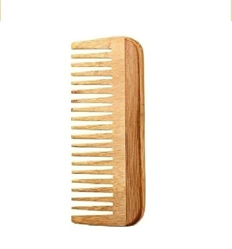 INSIME Bartkamm aus Holz für Herren, Neem-Holz-Barttaschenkamm für Herren, kleiner Kamm im Taschenformat, Mini-Kamm (Entwirrungskamm) von INSIME