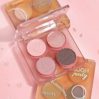 INSITI  - Balloon Party Quad Eyeshadow Palette - 3 Types 03# Soft Milk Coffee - 5.1g von INSITI