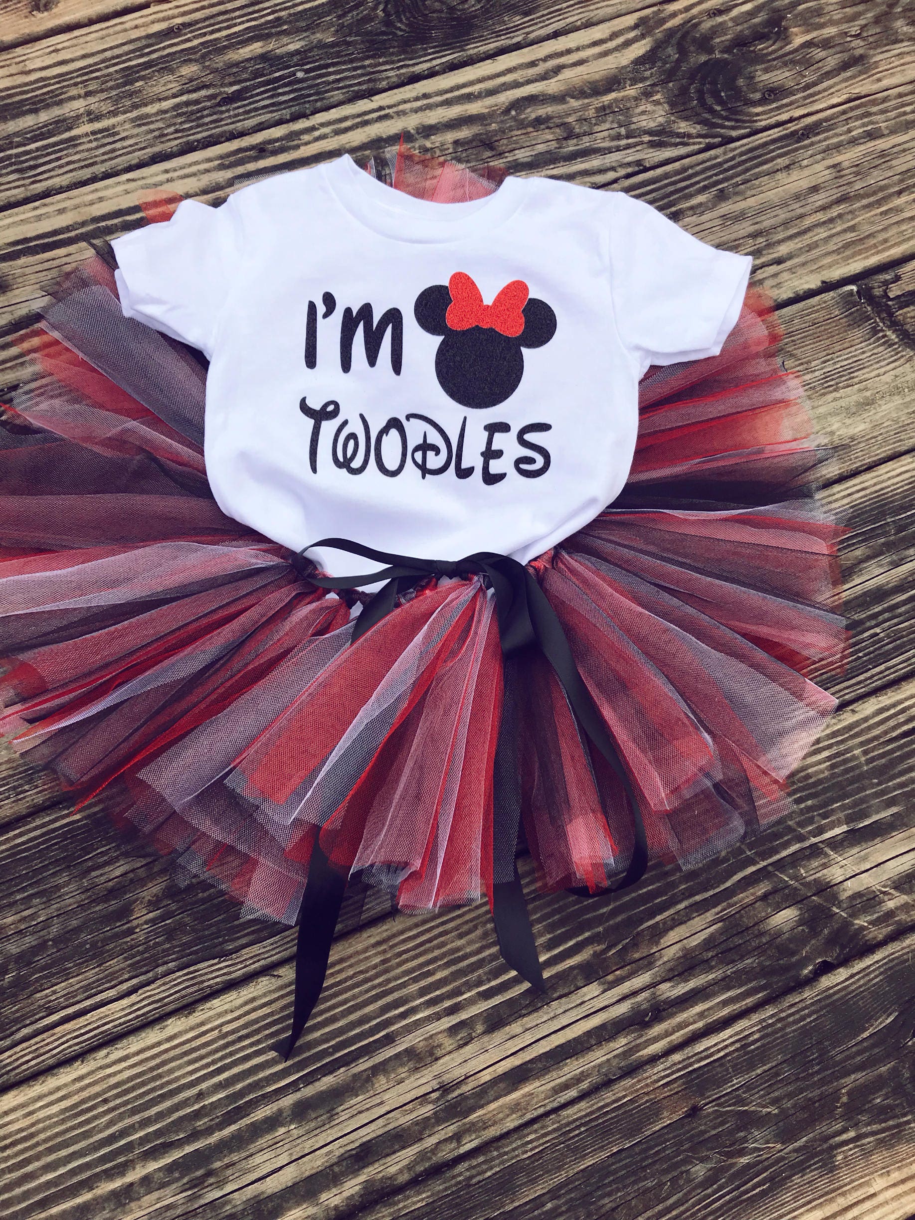 Ich Bin Twodles Geburtstag Outfit, Minnie Maus Tütü Set, Twodles Shirt, 2.geburtstags Outfit Ich Bin Twodles Geburtstag Outfit, Minnie Maus Tütü Set, Twodles Shirt, 2.geburtstags Outfit von INSPIREDBYELIANA
