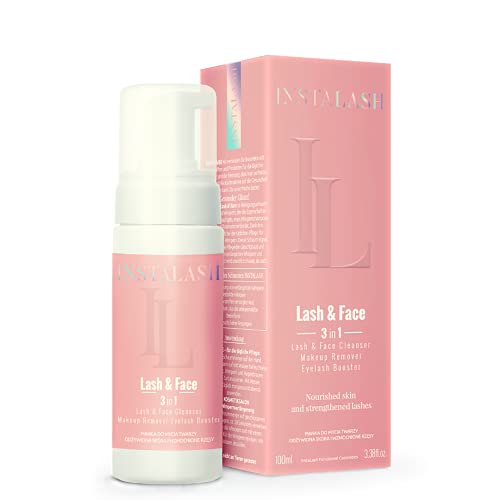 INSTALASH Lash & Face Cleanser 100 ml with Lash Serum, Cleanser Gesicht mit Wimpernserum, Gesichtsreinigung, Wimpern Lifting von INSTALASH