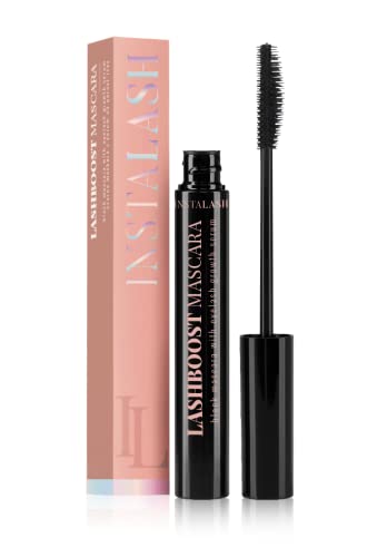 INSTALASH LashBoost Wimpernserum 10 ml, Wimpernbooster für schnelles Wachstum, Mascara Booster für extra lange und dichte Wimpern, Lash Serum INSTALASH LashBoost Wimpernserum 10 ml, Wimpernbooster für schnelles Wachstum, Mascara Booster für extra lange und dichte Wimpern, Lash Serum von INSTALASH