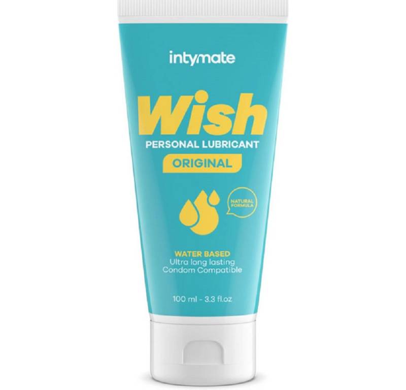 INTIMATELINE Gleitgel INTYMATE Wish Original, Tube mit 100ml, 1-tlg., wasserbasiertes Gleitgel, natürliche Formel von INTIMATELINE