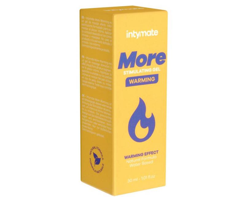 INTIMATELINE Stimulationsgel INTYMATE More Warming, Flasche mit 30ml, 1-tlg., wärmendes Stimulationsgel für Sie von INTIMATELINE