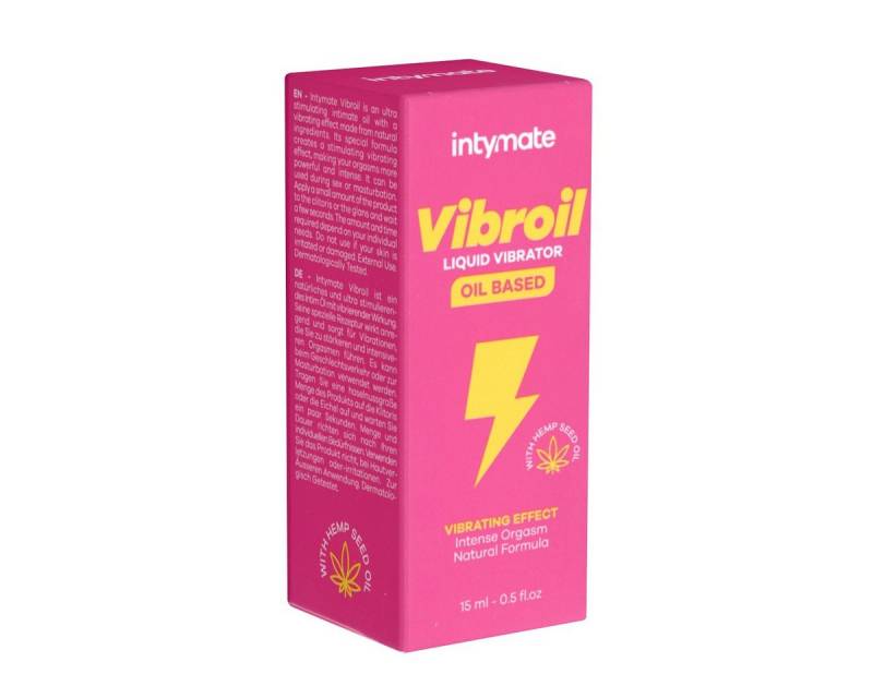INTIMATELINE Stimulationsgel INTYMATE Vibroil, Flasche mit 15ml, 1-tlg., stimulierendes Unisex Intimgel für beide Partner INTIMATELINE Stimulationsgel INTYMATE Vibroil, Flasche mit 15ml, 1-tlg., stimulierendes Unisex Intimgel für beide Partner von INTIMATELINE
