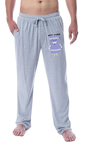 CBS Mens' South Park TV Show Towelie Happy Stoned Sleep Pajama Pants (Small) Grey von INTIMO