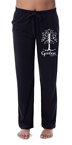 Gondor Pyjamahose f r Damen, Motiv "Der Herr der Ringe", Wei , Schwarz , 50 von INTIMO