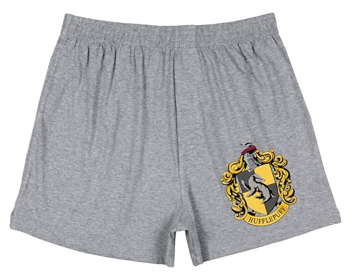 INTIMO Harry Potter Herren Hogwarts Castle All Houses Tag-Free Boxershorts Unterwäsche, gelb, Medium von INTIMO