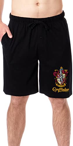 INTIMO Harry Potter Mens' Hogwarts All Houses Sleep Pajama Shorts (Gryffindor, Small) von INTIMO