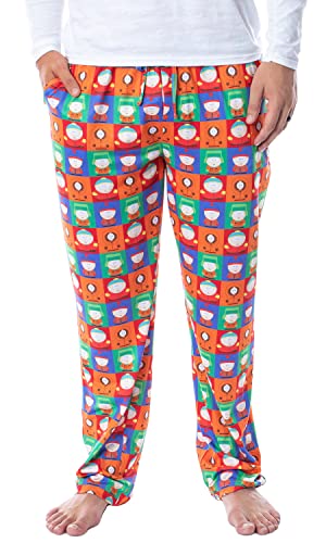 INTIMO South Park Mens' Square Print Stan Kyle Cartman Kenny Sleep Pajama Pants (Small) von INTIMO