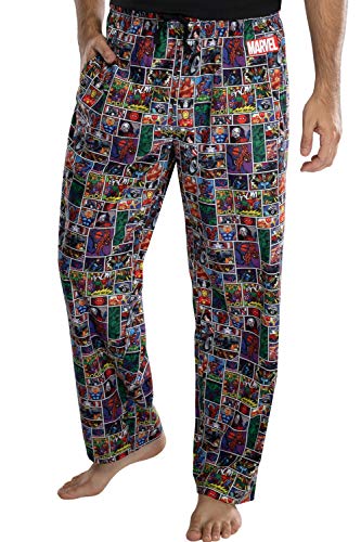 Marvel Comics Herren Pyjamahose Vintage Avengers Comic Buch Seite - Mehrfarbig - XXX-Large von INTIMO