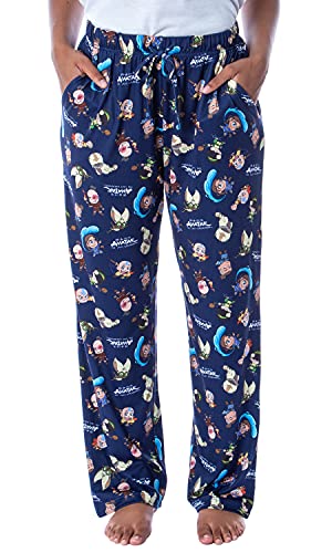 Nickelodeon Womens' Avatar The Last Airbender Chibi Character Pajama Pants von INTIMO