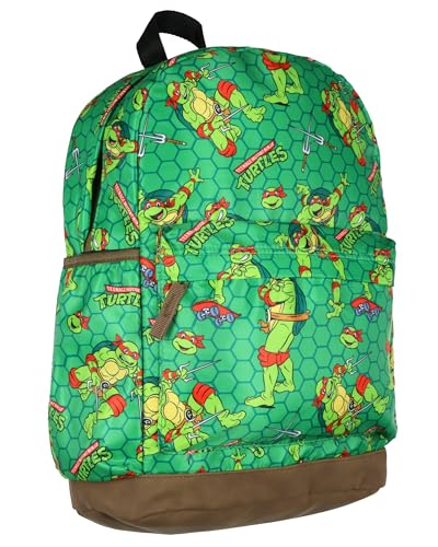 TMNT Rucksack Nickelodeon Teenage Mutant Ninja Turtles Mayhem Charakter Kinder Schultasche, Rot/Ausflug, einfarbig (Getaway Solids), Einheitsgröße, Classic von INTIMO