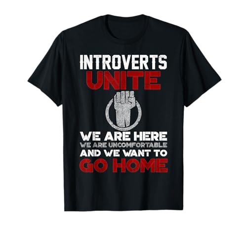 Funny INTP Introverts Unite Anti Social for Men Women T-Shirt Funny INTP Introverts Unite Anti Social for Men Women T-Shirt von INTP Introvert T Shirt