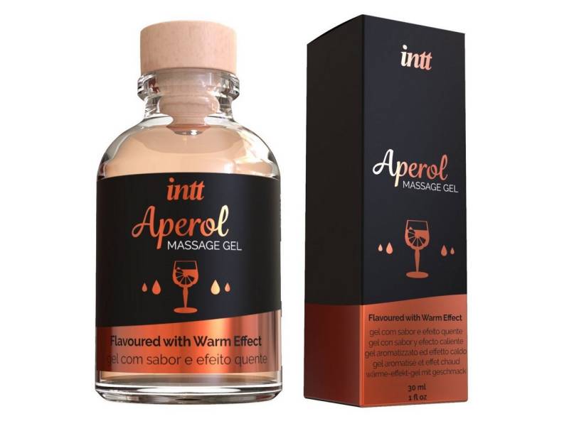 INTT Gleit- und Massagegel 30 ml - intt Massage Gel Aperol 30ml von INTT