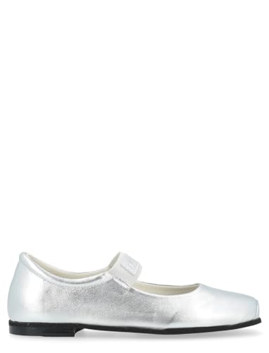 INUIKII Ballerina Aus Silberfarbenem Nappaleder, Size: 38 INUIKII Ballerina Aus Silberfarbenem Nappaleder, Size: 38 von INUIKII