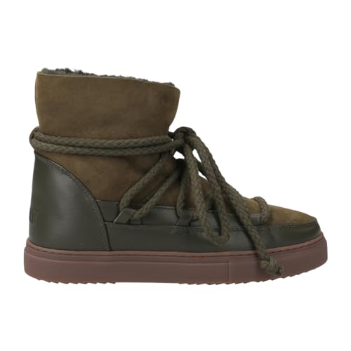 INUIKII Boots CLASSIC, Glattleder, Grün, Damen EU 38 von INUIKII