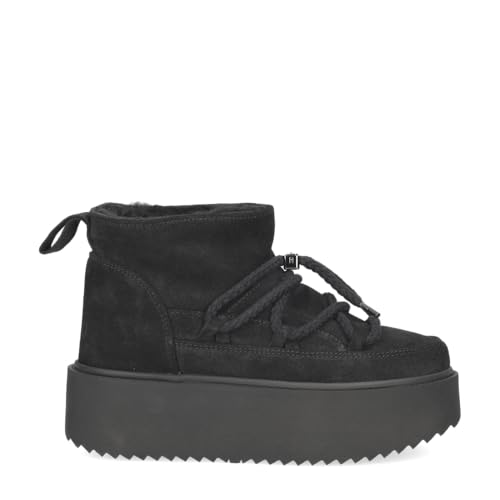 INUIKII Damen - Boots Classic Low Platform schwarz 40 INUIKII Damen - Boots Classic Low Platform schwarz 40 von INUIKII