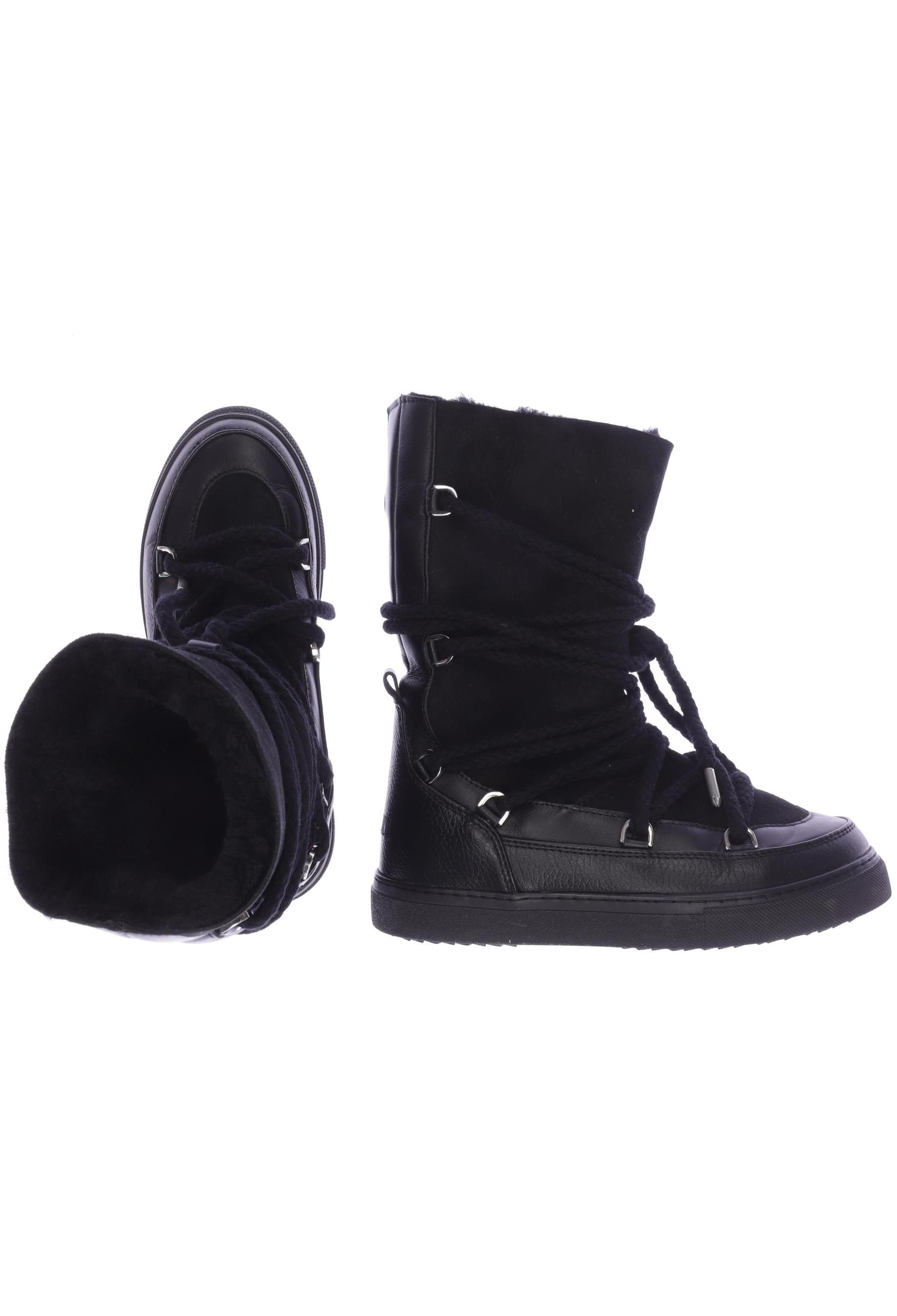 INUIKII Damen Stiefelette, schwarz von INUIKII