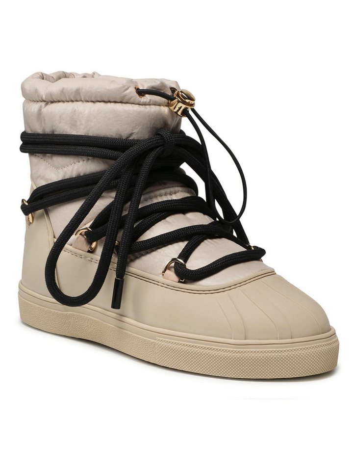 INUIKII Inuikii Damen Schneestiefel INUIKII-70202-105 TECHNICAL LOW BEIGE Beig Winterstiefel von INUIKII