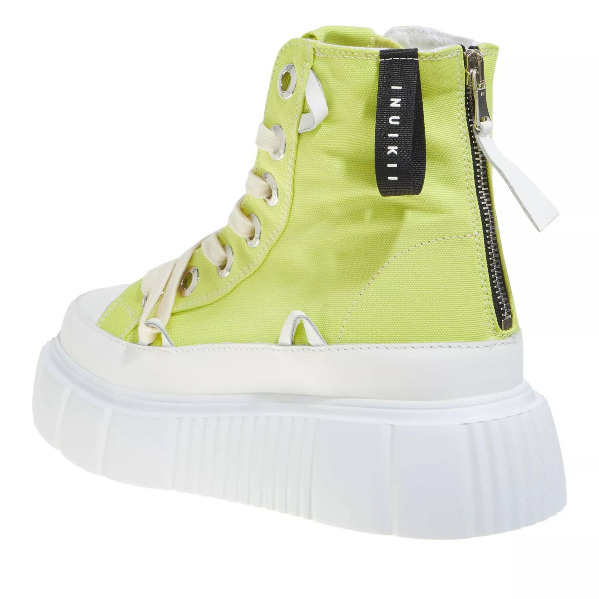 INUIKII Sneakers - Matilda Canvas High 23 - Gr. 38 (EU) - in Grün - für Damen von INUIKII