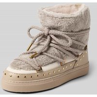 INUIKII Snow Boots aus Leder mit Teddyfell Modell 'CURLY ROCK' in Hellgrau, Größe 37 INUIKII Snow Boots aus Leder mit Teddyfell Modell 'CURLY ROCK' in Hellgrau, Größe 37 von INUIKII