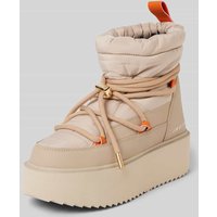 INUIKII Snow Boots mit Label-Print in Beige, Größe 39 von INUIKII