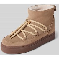 INUIKII Stiefel aus echtem Leder mit Lammfell-Futter in Beige, Größe 42 INUIKII Stiefel aus echtem Leder mit Lammfell-Futter in Beige, Größe 42 von INUIKII