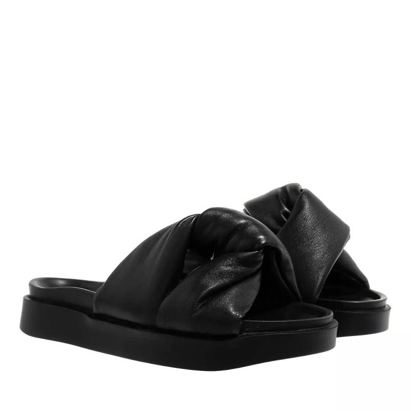 male Komfort Sandalen schwarz Slide 36 von INUIKII